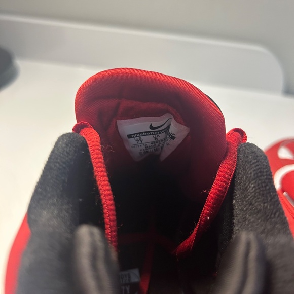 Nike Air Diamond Turf 2 Red/Black – Size 7Y - Picture 5 of 5